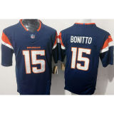BONITTO #15 Men's Denver Broncos NFL Jersey 野马   (3代）