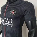 2025/26 PSG 4th Black Player Version Soccer Jersey