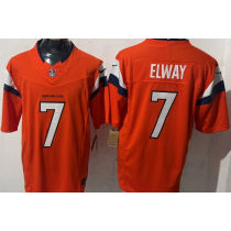 ELWAY #7 Men's Denver Broncos NFL Jersey 野马   (3代）