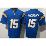 McCONKEY #15 Men's Los Angeles Chargers NFL Jersey 闪电   (3代）