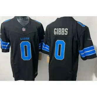 GIBBS #0 Men's Detroit Lions NFL Jersey 雄狮 (3代）
