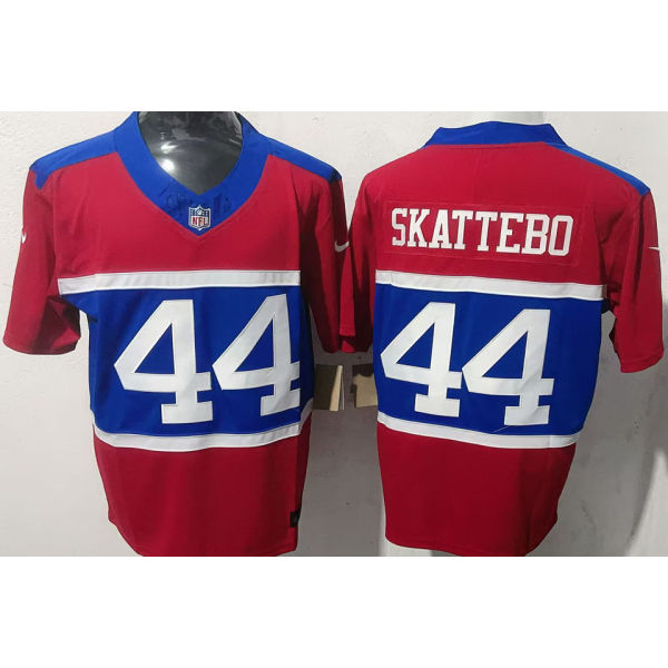 SKATTEBO #44 Men's New York Giants NFL Jersey 巨人   (3代）