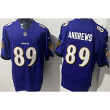ANDREWS #89 Men's Baltimore Ravens NFL Jersey 乌鸦  (3代）