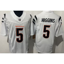 HIGGINS #5 Men's Cincinnati Bengals NFL Jersey 猛虎   (3代）