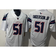 ANDERSON JR #51 Men's Houston Texans NFL Jersey 德州人    (3代）
