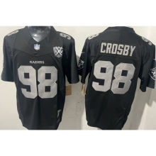 CROSBY #98 Men's Las Vegas Raiders NFL Jersey 突袭者   (3代）