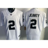 JEANTY #2 Men's Las Vegas Raiders NFL Jersey 突袭者   (3代）