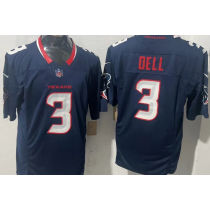 DELL #3 Men's Houston Texans NFL Jersey 德州人    (3代）