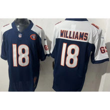 WILLIAMS #18 Men's Chicago Bears NFL Jersey 熊队    (3代）