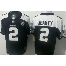 JEANTY #2 Men's Las Vegas Raiders NFL Jersey 突袭者   (3代）