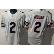 MOORE #2 Men's Chicago Bears NFL Jersey 熊队    (3代）