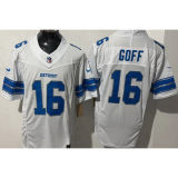 GOFF #16 Men's Detroit Lions NFL Jersey 雄狮     (3代）