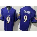 TUCKER #9 Men's Baltimore Ravens NFL Jersey 乌鸦  (3代）