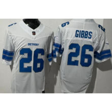 GIBBS #26 Men's Detroit Lions NFL Jersey 雄狮     (3代）