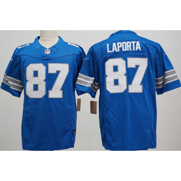LAPORTA #87 Men's Detroit Lions NFL Jersey 雄狮     (3代）
