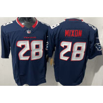 MIXON #28 Men's Houston Texans NFL Jersey 德州人    (3代）