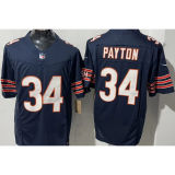 PAYTON #34 Men's Chicago Bears NFL Jersey 熊队    (3代）