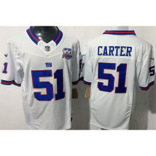 CARTER #51 Men's New York Giants NFL Jersey 巨人   (3代）