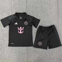 2026/27 Inter Miami Away Black Kids Soccer Jersey