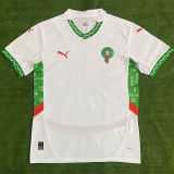 2025 Morocco Away White Fans Soccer Jersey