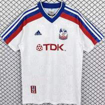 1998/1999 Crystal Palace Away White Retro Soccer Jersey