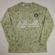 2026 FC Palestine Long Sleeve Fans Soccer Jersey 阿拉伯文