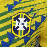 2026/27 Brazil Yellow Special Edition Player Version Soccer Jersey
