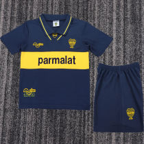 1993/1995 Boca Home Blue Retro Kids Soccer Jersey