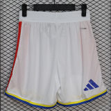2026/27 Colombia White Player Version Shorts Pants 球员版