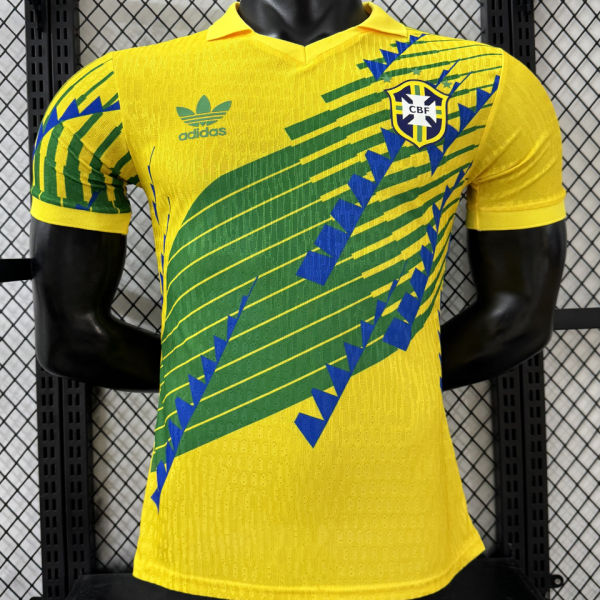 2026/27 Brazil Yellow Special Edition Player Version Soccer Jersey