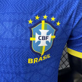 2026/27 Brazil Blue Special Edition Player Version Soccer Jersey