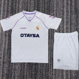 1990/1992 RM Home White Retro Kids Soccer Jersey