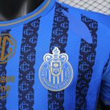 2025/26 Chivas Third Blue Player Version Soccer Jersey 球员版