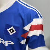 1990/1991 Hamburger Away Blue Retro Soccer Jersey