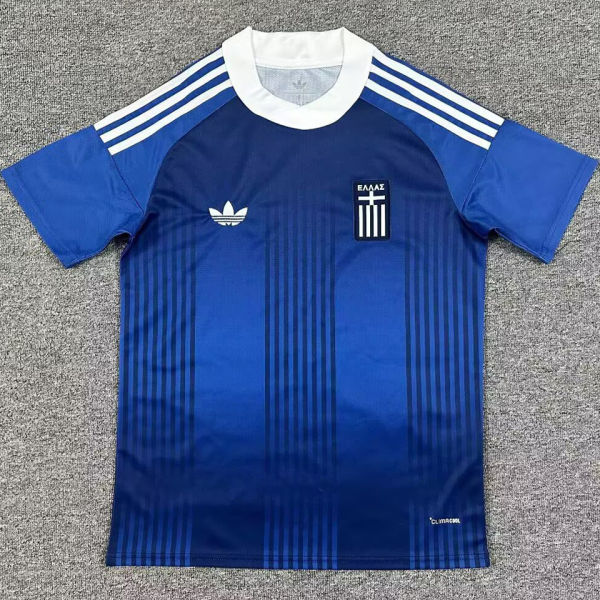 2026/27 Greece Away Blue Fans Soccer Jersey