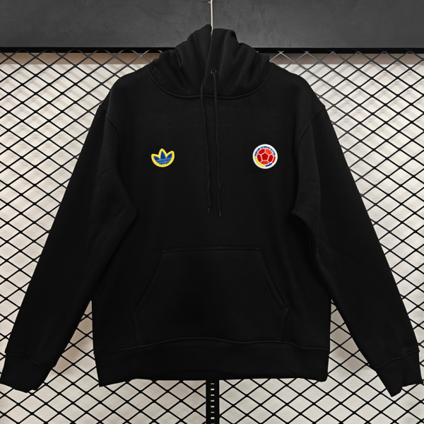 2026/27 Colombia Home Black Retro Style Hoody 小绣花 红标