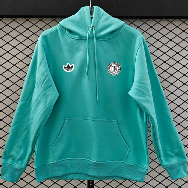 2026/27 Germany Lake Blue Retro Style Hoody 小绣花