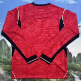 2026/27 England Away Red Fans Long Sleeve Soccer Jersey