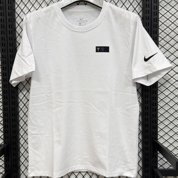 2026/27 NK x Kobe White Casual Pure Cotton T-Shirt   T286