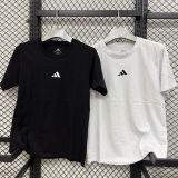 2026/27 AD White Casual Pure Cotton T-Shirt   T284 AD中间