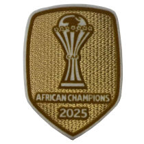AFRICAN CHAMPIONS Patch 2025 非洲杯胸前章 (You can buy it alone OR tell us which jersey to print it on. )