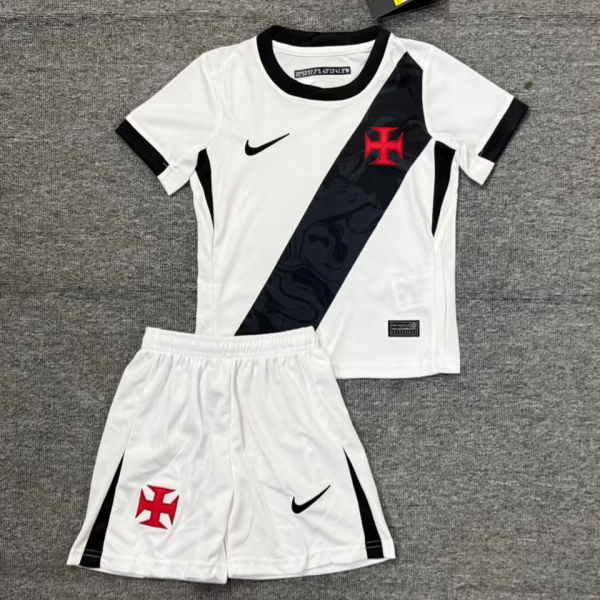 2026/27 Vasco Away White Kids Soccer Jersey