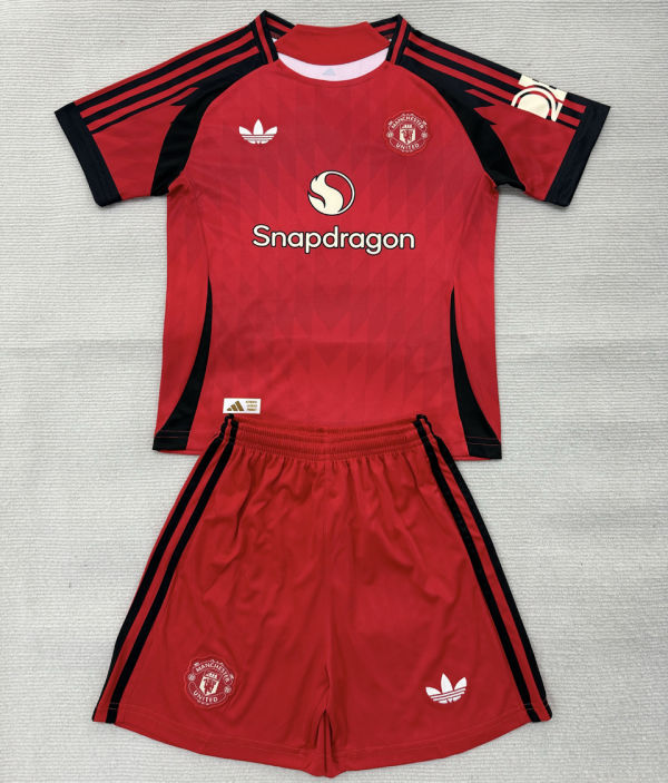 2026/27 M Utd Red Special Edition Kids Soccer Jersey