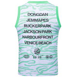 AJ03 Jordan Casual Vest Jersey 扎染蓝