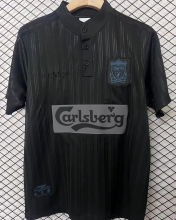 1995/1996 LFC Special Edition Black Retro Soccer Jersey