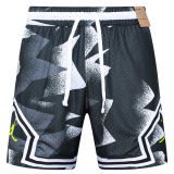 C2517 Jordan Casual Short Pants 黑白涂鸦