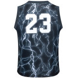 #23 AJ11 Jordan Casual Vest Jersey  闪电黑