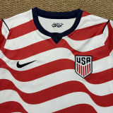 2026/27 U.S  Home Fans Soccer Jersey 胸前实心红条