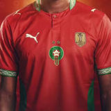 2026/27 Morocco Home Red Fans Soccer Jersey (with 2 stars 带两星）