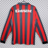 1991/1992 Frankfurt Home Red Retro Long Sleeve Soccer Jersey